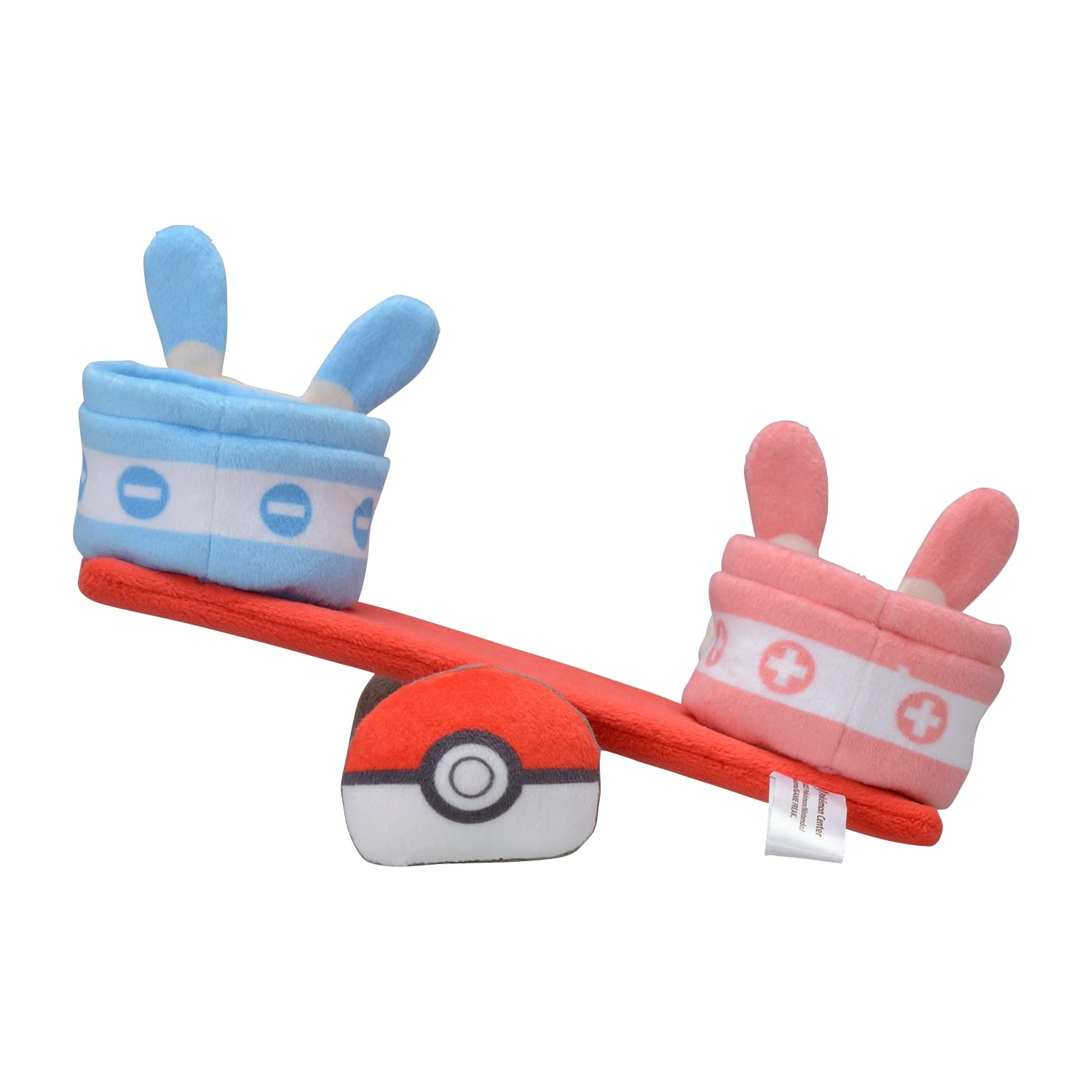 POKEMON CENTER ORIGINAL Pokemon Dolls House Plusle Minun See-Saw- Japan Figure Store - #1 Bring To You The Best Japanese Goods