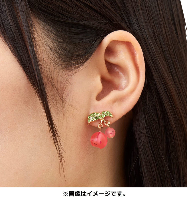 POKEMON CENTER ORIGINAL Accessory Earrings 82 Cherubi- Japan Figure Store - #1 Bring To You The Best Japanese Goods
