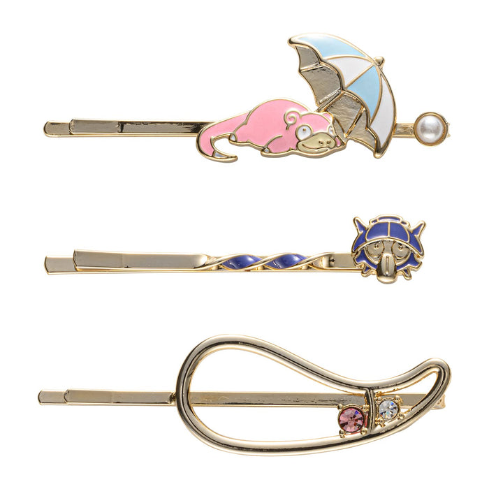 POKEMON CENTER ORIGINAL Pokemon Accessory Hair Pin 54 Slowpoke- Japan Figure Store - #1 Bring To You The Best Japanese Goods
