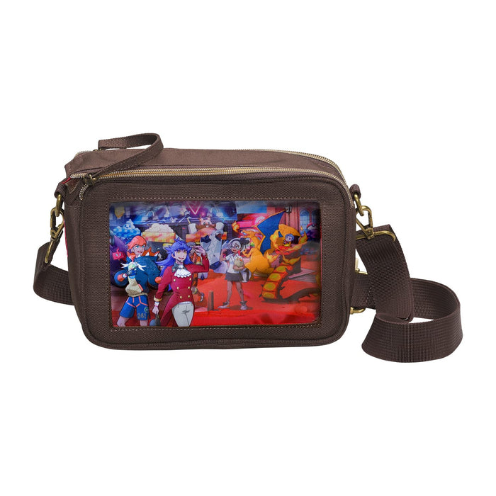 Pokemon Center Original Window Pouch With Shoulder Pokémon Trainers Off Shot! Dande Kibana- Japan Figure Store - #1 Bring To You The Best Japanese Goods