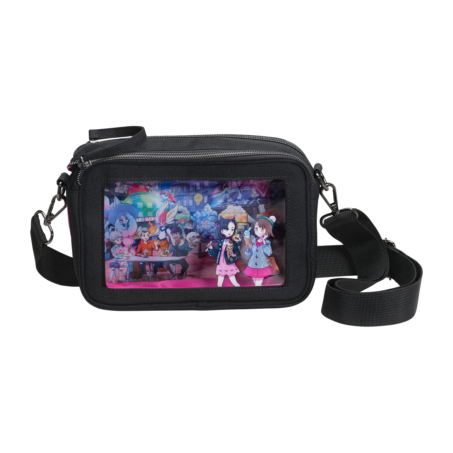 Pokemon Center Original Window Pouch With Shoulder Pokémon Trainers Off Shot! Yuri Marie- Japan Figure Store - #1 Bring To You The Best Japanese Goods