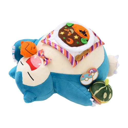 Pokemon Center Original Plush Pokémon Pumpkin Banquet Snorlax Japan Figure 4521329338316