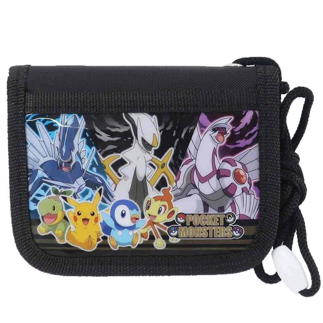 POKEMON CENTER ORIGINAL Pokemon Black Wallet- Japan Figure Store - #1 Bring To You The Best Japanese Goods