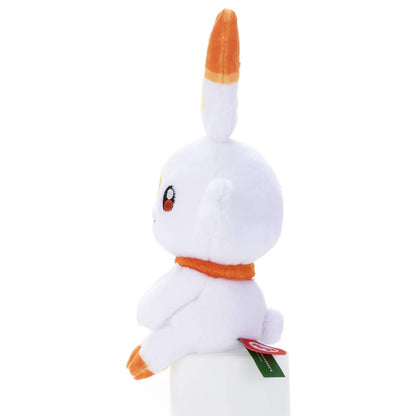 Pokemon Chokkori-San Scorbunny Plush Doll- Japan Figure Store - #1 Bring To You The Best Japanese Goods