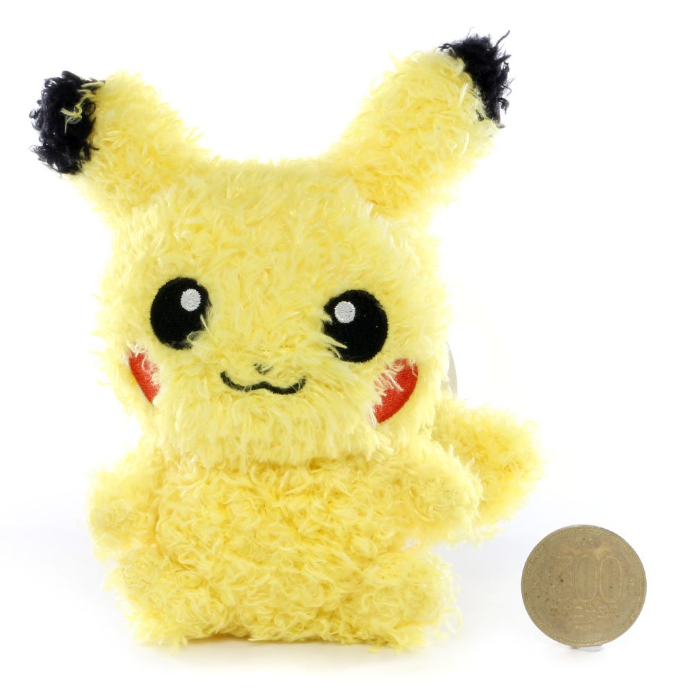 SEKIGUCHI Pokemon Fluffy Mascot Plush Doll Pikachu- Japan Figure Store - #1 Bring To You The Best Japanese Goods