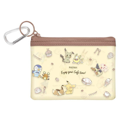 Pokemon Center Mini Pouch W/Carabiner Cafe- Japan Figure Store - #1 Bring To You The Best Japanese Goods