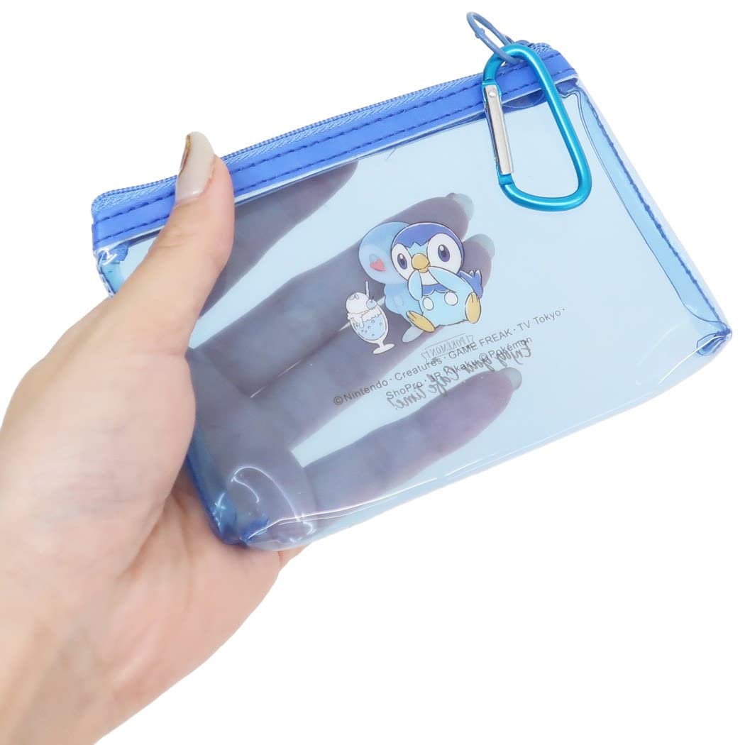 Pokemon [Mini Pouch] Mini Pouch With Carabiner / Piplup Pokemon- Japan Figure Store - #1 Bring To You The Best Japanese Goods