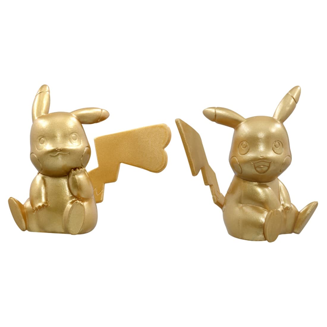 Takara Tomy 25th Anniversary Pokemon Monster Collection Gold Pikachu Set- Japan Figure Store - #1 Bring To You The Best Japanese Goods