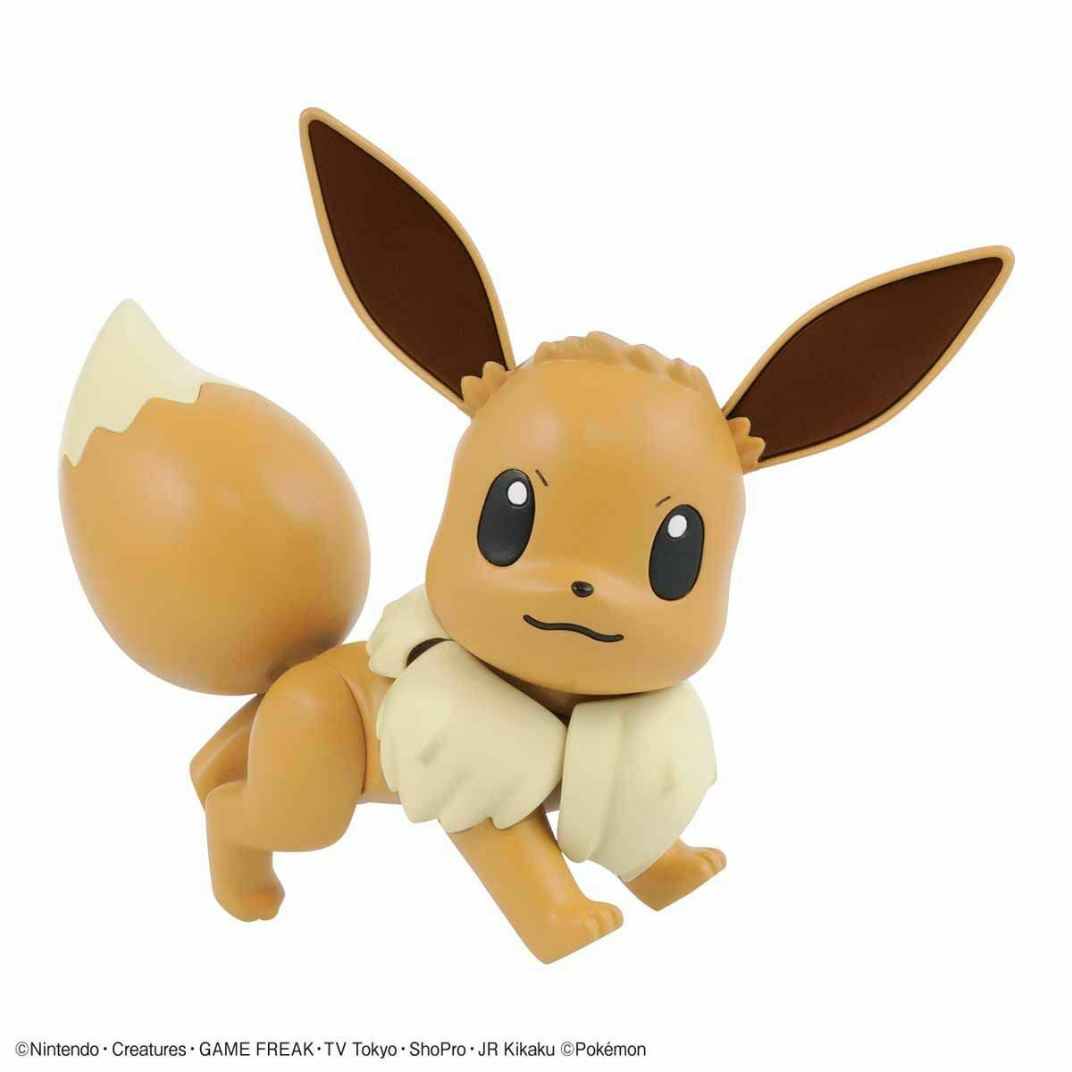 Pokemon Plamo Collection 42 Select Series Eevee Model Kit Bandai- Japan Figure Store - #1 Bring To You The Best Japanese Goods