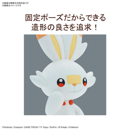 Bandai Spirits Pokemon Plamo Collection Quick!! 05 Scorbunny Plastic Model Kit From Japan- Japan Figure Store - #1 Bring To You The Best Japanese Goods