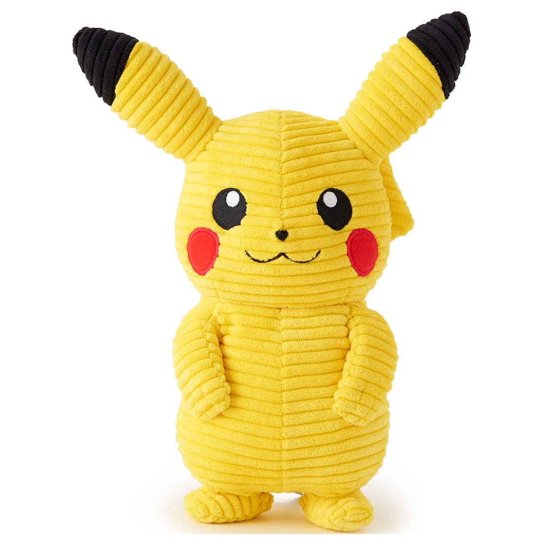 Pokemon Center Corduroy Plush Pickchu- Japan Figure Store - #1 Bring To You The Best Japanese Goods