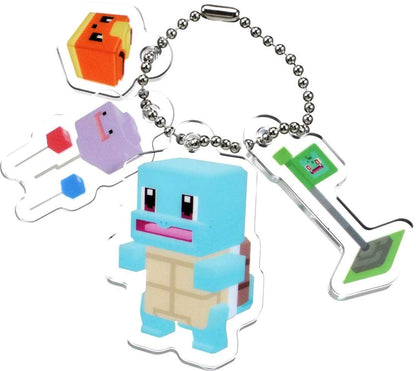 TAKARA TOMY Pokemon Quest Pokexel Acrylic Mascot Squirtle Zenigame- Japan Figure Store - #1 Bring To You The Best Japanese Goods