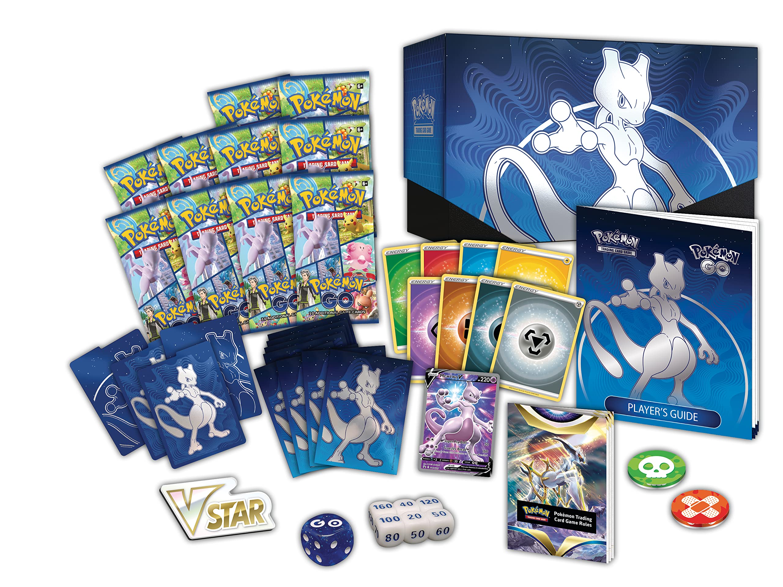 Pokemon TCG Elite Trainer Box: 10 Boosters Mewtwo Foil Promo Card & Accessories- Japan Figure Store - #1 Bring To You The Best Japanese Goods