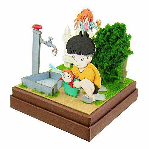 Ponyo On The Cliff Studio Ghibli Mini Sosuke&ponyo&fujimoto Papercraft Mp07-38- Japan Figure Store - #1 Bring To You The Best Japanese Goods