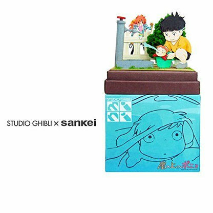 Ponyo On The Cliff Studio Ghibli Mini Sosuke&ponyo&fujimoto Papercraft Mp07-38- Japan Figure Store - #1 Bring To You The Best Japanese Goods