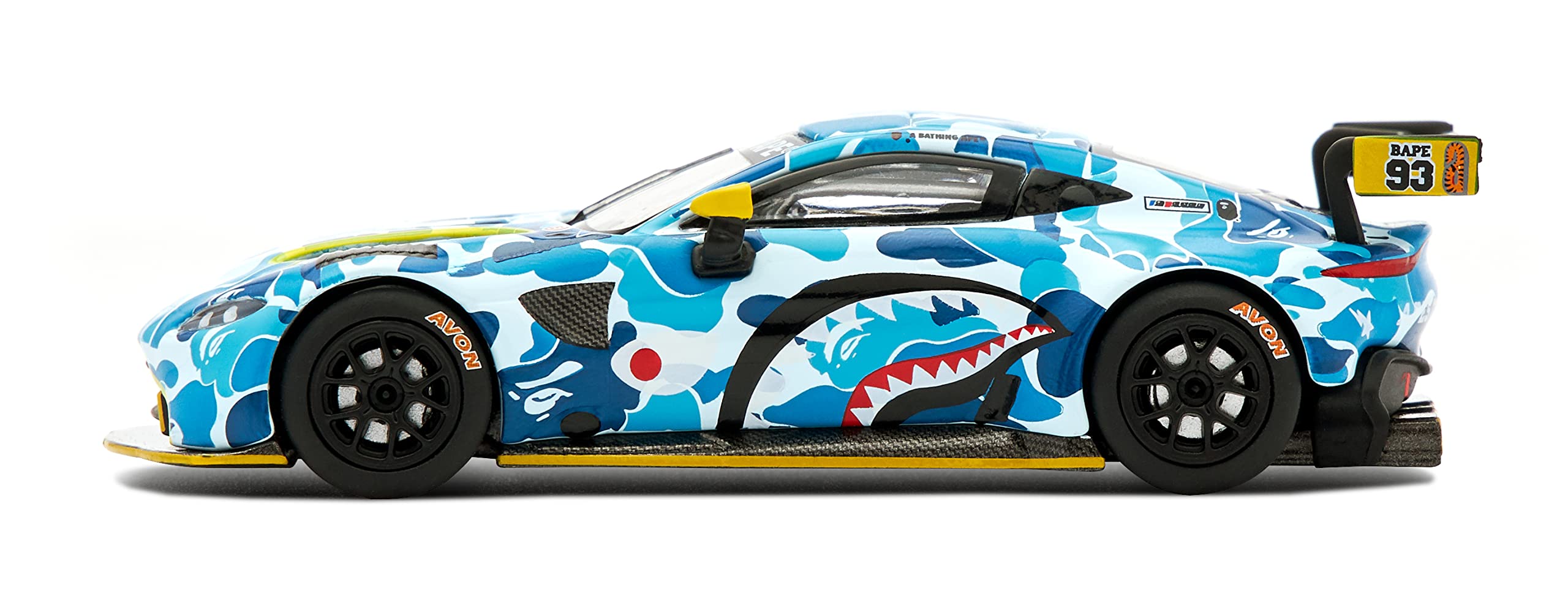 Genesis Company Pop Race 1/64 Bape X Aston Martin Gt3 Blue Japan- Japan Figure Store - #1 Bring To You The Best Japanese Goods