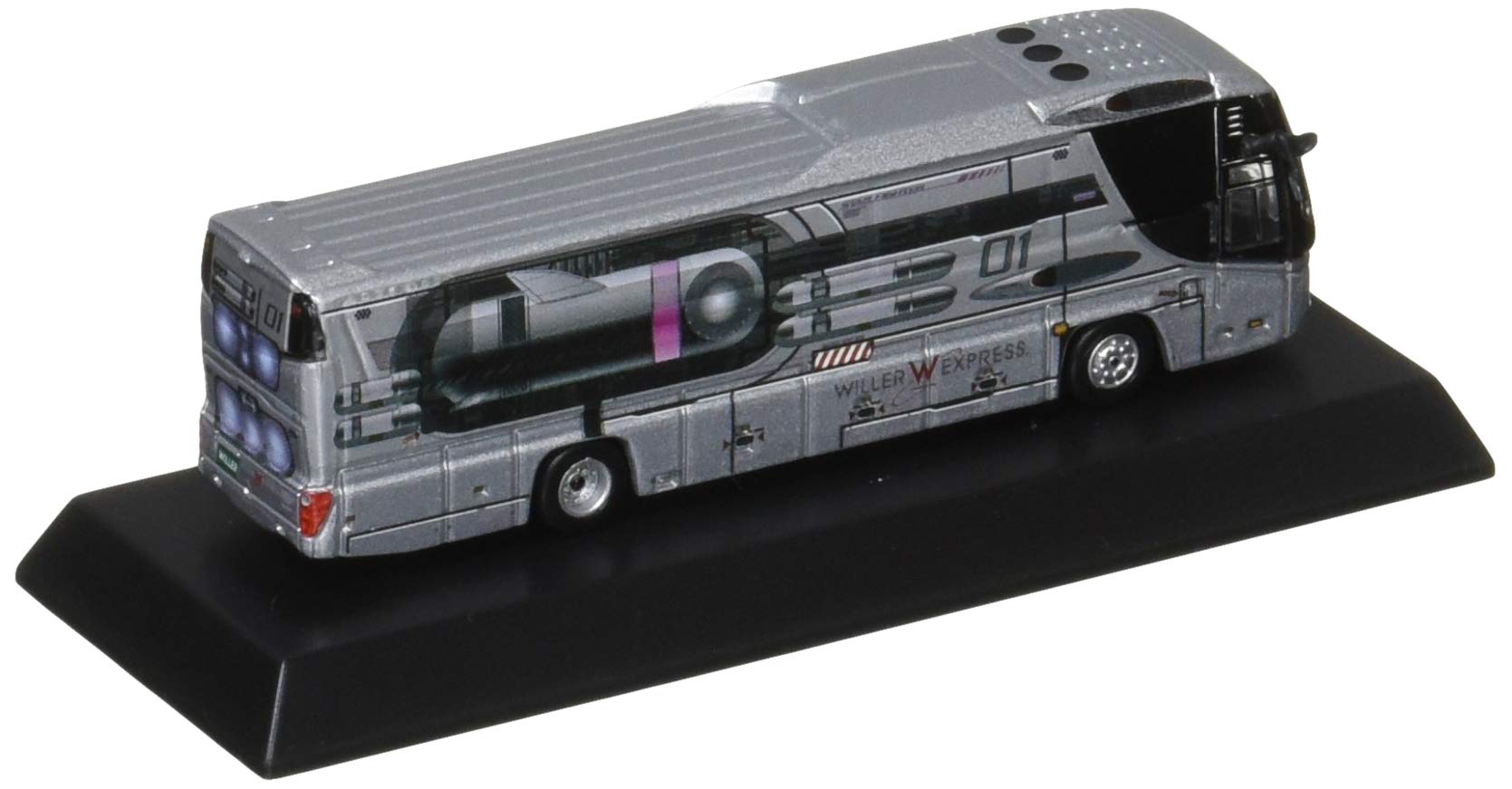 POPONDETTA 8207 Hino S'Elega Willer Express 'Star Fighter' Die-Cast Model N Scale- Japan Figure Store - #1 Bring To You The Best Japanese Goods