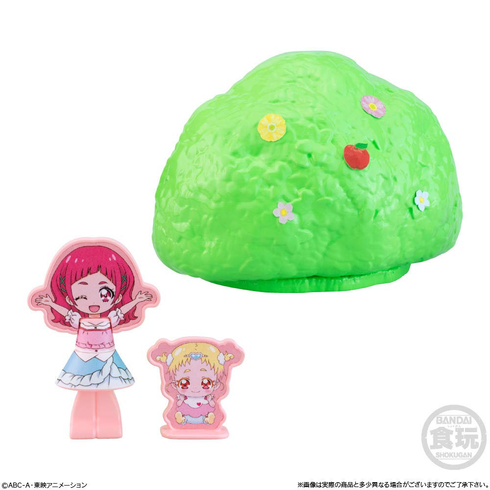 BANDAI CANDY Hugtto! Pretty Cure Precute Town Forest Tree House 10Pcs Box Candy Toy- Japan Figure Store - #1 Bring To You The Best Japanese Goods