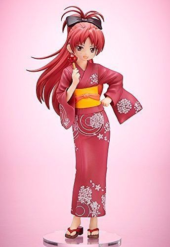 Puella Magi Madoka Magica Kyoko Sakura Yukata Ver 1/8 Pvc Figure Freeing- Japan Figure Store - #1 Bring To You The Best Japanese Goods