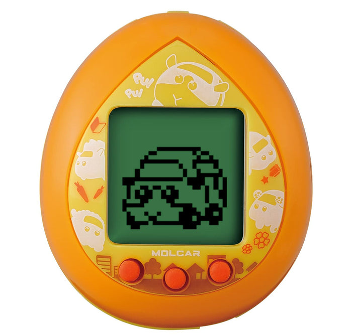 BANDAI Pui Pui Molcar X Tamagotchi: Pui Pui Molcatchi Orange Color- Japan Figure Store - #1 Bring To You The Best Japanese Goods