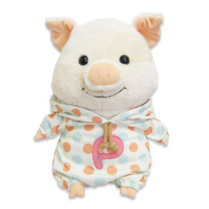 NAITO DESIGN Plush Doll Pu-Ton Polka Dot Hoodie M- Japan Figure Store - #1 Bring To You The Best Japanese Goods