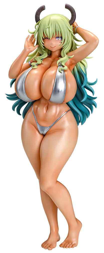 Q-Six Miss Kobayashi's Dragon Maid Lucoa 1/7 PVC Figure Tanned Ver.- Japan Figure Store - #1 Bring To You The Best Japanese Goods