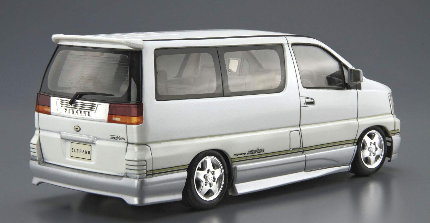 AOSHIMA The Model Car 1/24 Nissan E50 Elgrand `99 Plastic Model- Japan Figure Store - #1 Bring To You The Best Japanese Goods