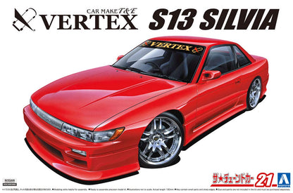 AOSHIMA The Tuned Car 1/24 Nissan Vertex Ps13 Silvia '91 Plastic Model- Japan Figure Store - #1 Bring To You The Best Japanese Goods