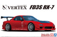 AOSHIMA The Tuned Car 1/24 Mazda Vertex Fd3S Rx-7 '99 Plastic Model- Japan Figure Store - #1 Bring To You The Best Japanese Goods