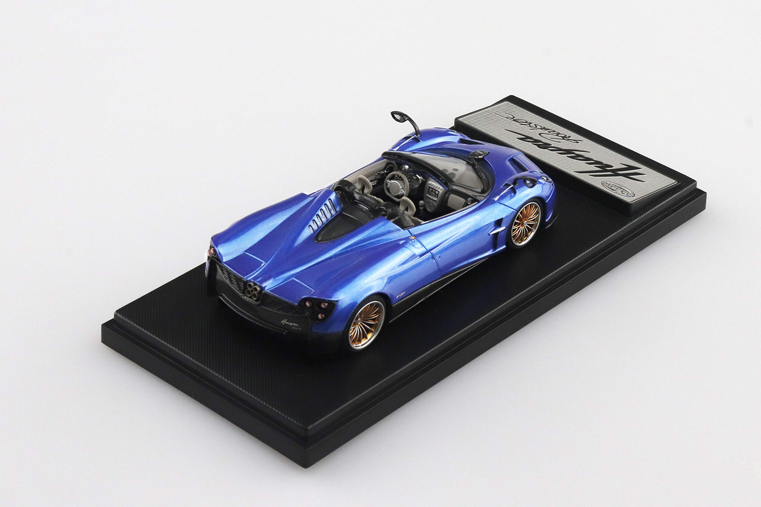 AOSHIMA Skynet 1/43 Pagani Huayra Roadster Blue Finished Diecast Model- Japan Figure Store - #1 Bring To You The Best Japanese Goods