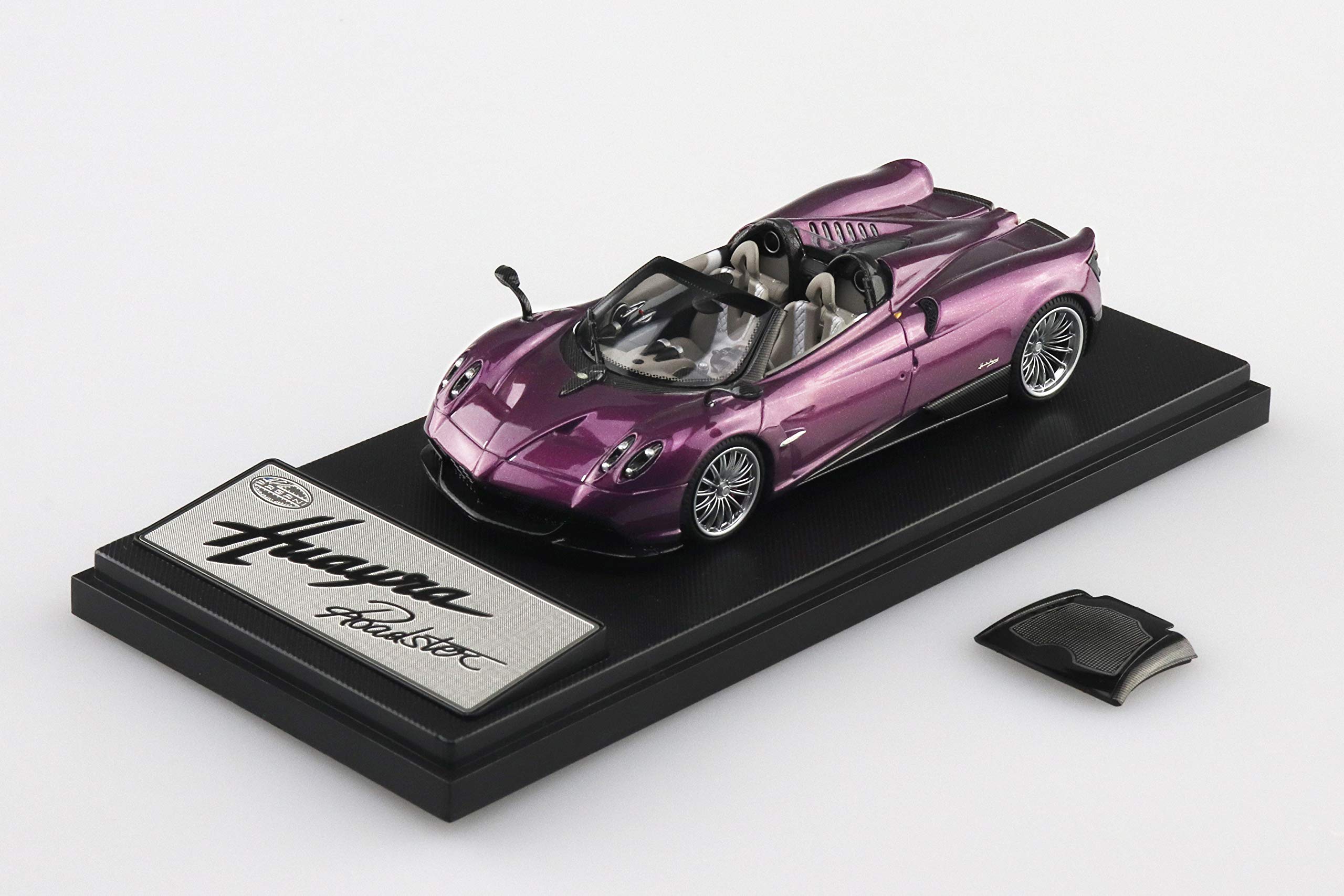 AOSHIMA Skynet 1/43 Pagani Huayra Roadster Purple Finished Diecast Model- Japan Figure Store - #1 Bring To You The Best Japanese Goods