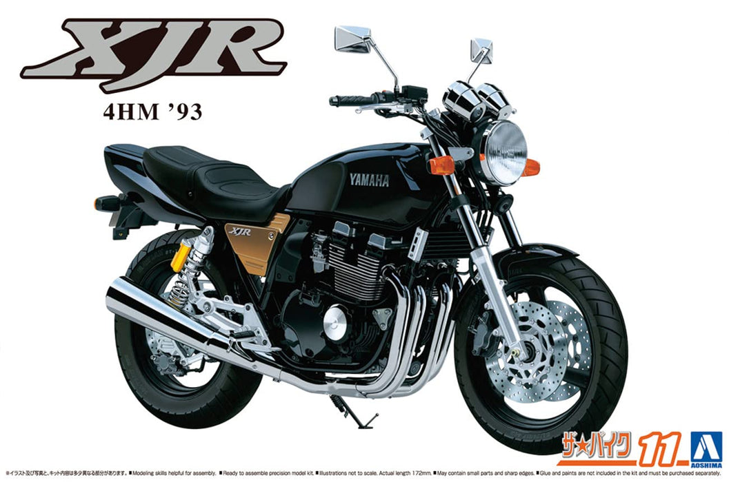 Qingdao Bunka Kyozaisha 1/12 The Bike Series No.11 Yamaha 4Hm Xjr400 1993 Plastic Model- Japan Figure Store - #1 Bring To You The Best Japanese Goods