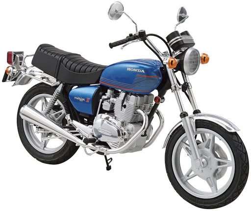 AOSHIMA - The Bike 1/12 Honda Cb400T Hawk-Ii '77 Plastic Model- Japan Figure Store - #1 Bring To You The Best Japanese Goods