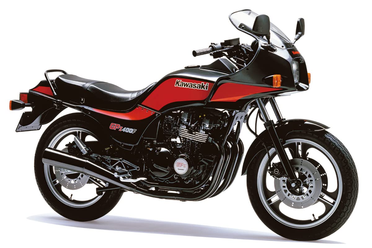 AOSHIMA The Bike 1/12 Kawasaki Zx400A2 Gpz400F '84 Plastic Model- Japan Figure Store - #1 Bring To You The Best Japanese Goods
