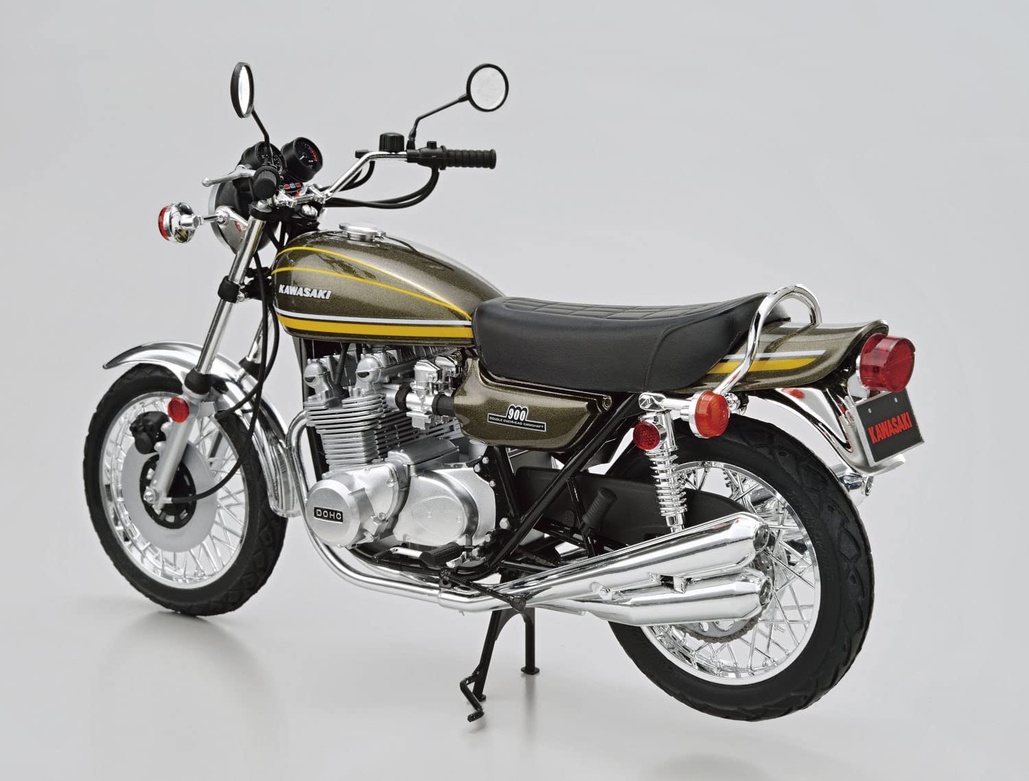 AOSHIMA The Bike No.31 1/12 Kawasaki Z1A 900 Super4 '74 Plastic Model- Japan Figure Store - #1 Bring To You The Best Japanese Goods