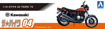 AOSHIMA The Bike 1/12 Kawasaki Z2 750Rs '73 Plastic Model- Japan Figure Store - #1 Bring To You The Best Japanese Goods