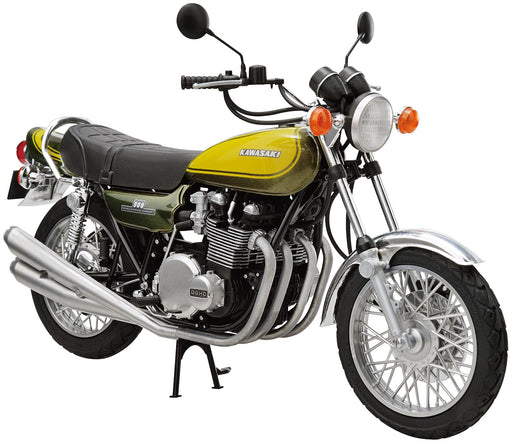 AOSHIMA - The Bike 1/12 Kawasaki Z1 900 Super4 '73 W/ Custom Parts Plastic Model- Japan Figure Store - #1 Bring To You The Best Japanese Goods