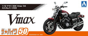 AOSHIMA The Bike 1/12 Yamaha 5Gk Vmax '04 /W Custom Parts Plastic Model- Japan Figure Store - #1 Bring To You The Best Japanese Goods