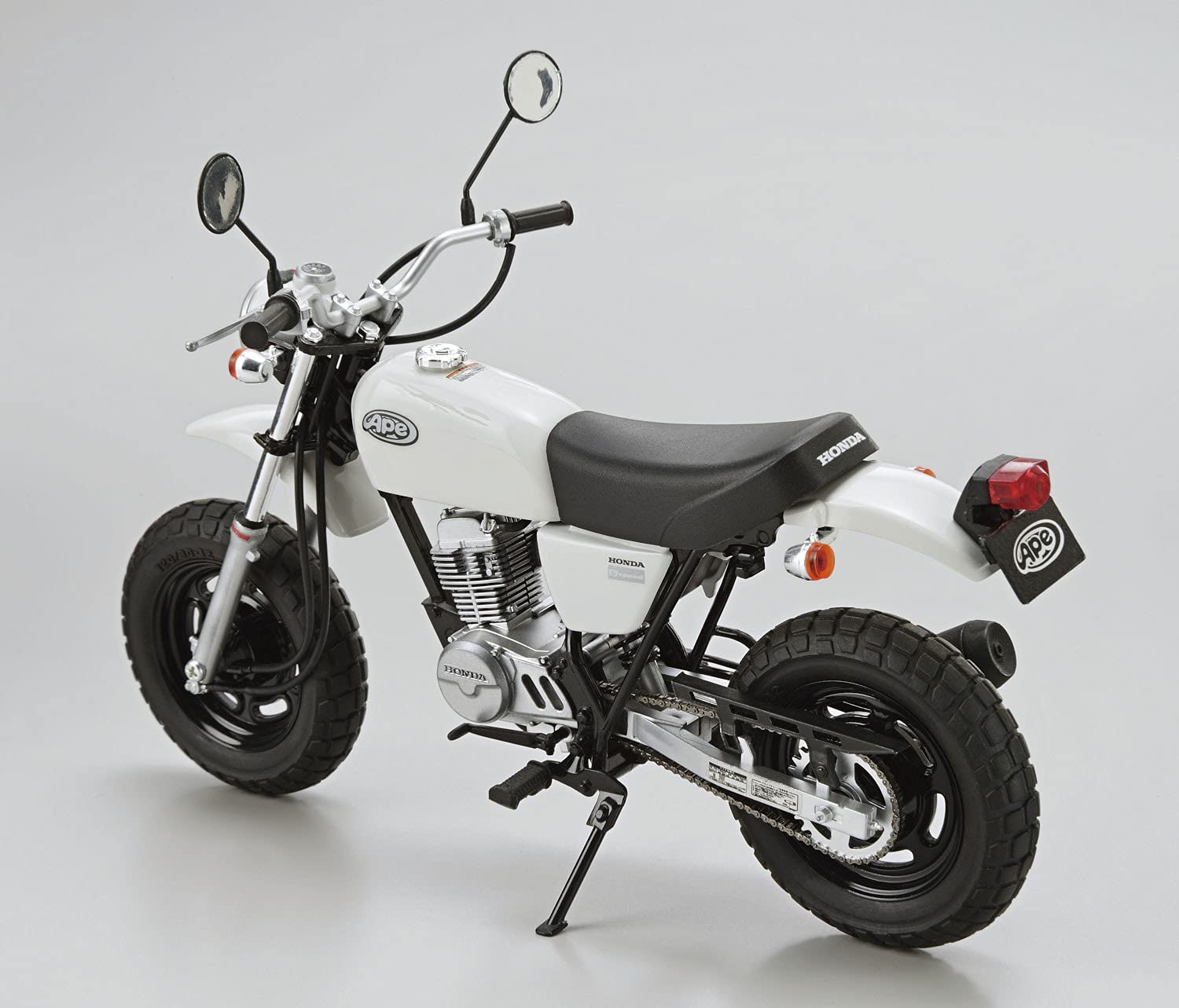 AOSHIMA The Bike 1/12 Honda Ac16 Ape '07 Plastic Model- Japan Figure Store - #1 Bring To You The Best Japanese Goods