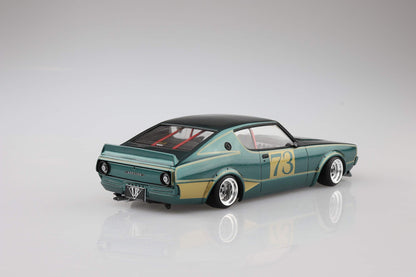 Qingdao Bunka Kyozaisha 1/24 Liberty Walk Series No.2 Lb Works Kenmeri 2Dr First Ver. Plastic Model- Japan Figure Store - #1 Bring To You The Best Japanese Goods