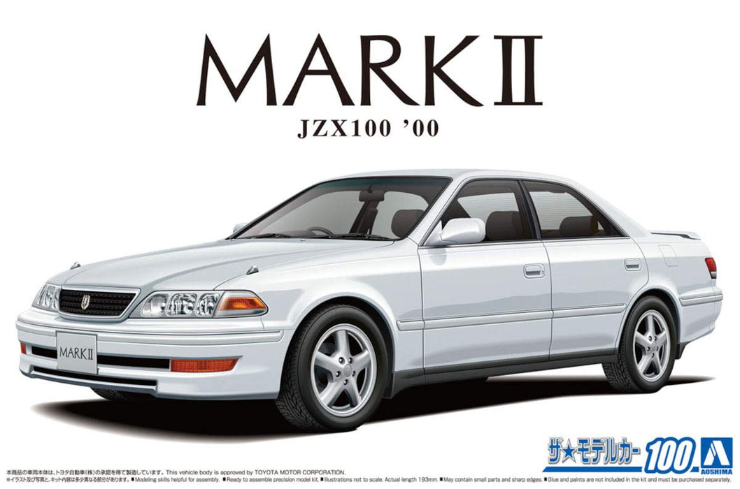 AOSHIMA - The Model Car 1/24 Toyota Jzx100 Mark Ii Tourer V '00 Plastic Model- Japan Figure Store - #1 Bring To You The Best Japanese Goods