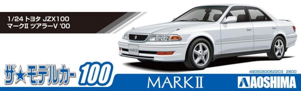 AOSHIMA - The Model Car 1/24 Toyota Jzx100 Mark Ii Tourer V '00 Plastic Model- Japan Figure Store - #1 Bring To You The Best Japanese Goods