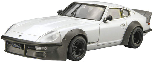 AOSHIMA The Model Car 1/24 Nissan S30 Fairlady Z Aero Custom Ver.2 '75 Plastic Model- Japan Figure Store - #1 Bring To You The Best Japanese Goods
