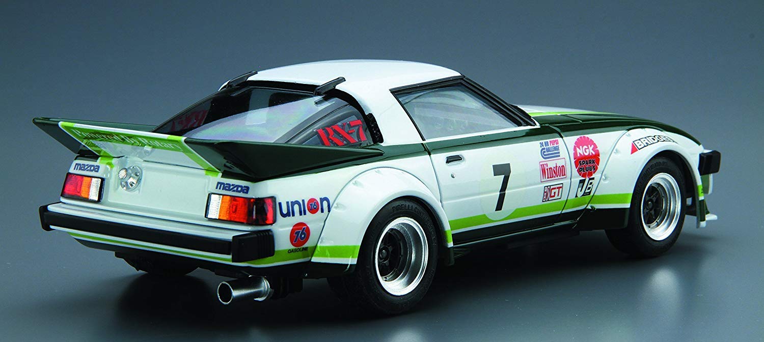 AOSHIMA The Model Car 1/24 Mazda Sa22C Rx-7 Daytona '79 Plastic Model- Japan Figure Store - #1 Bring To You The Best Japanese Goods