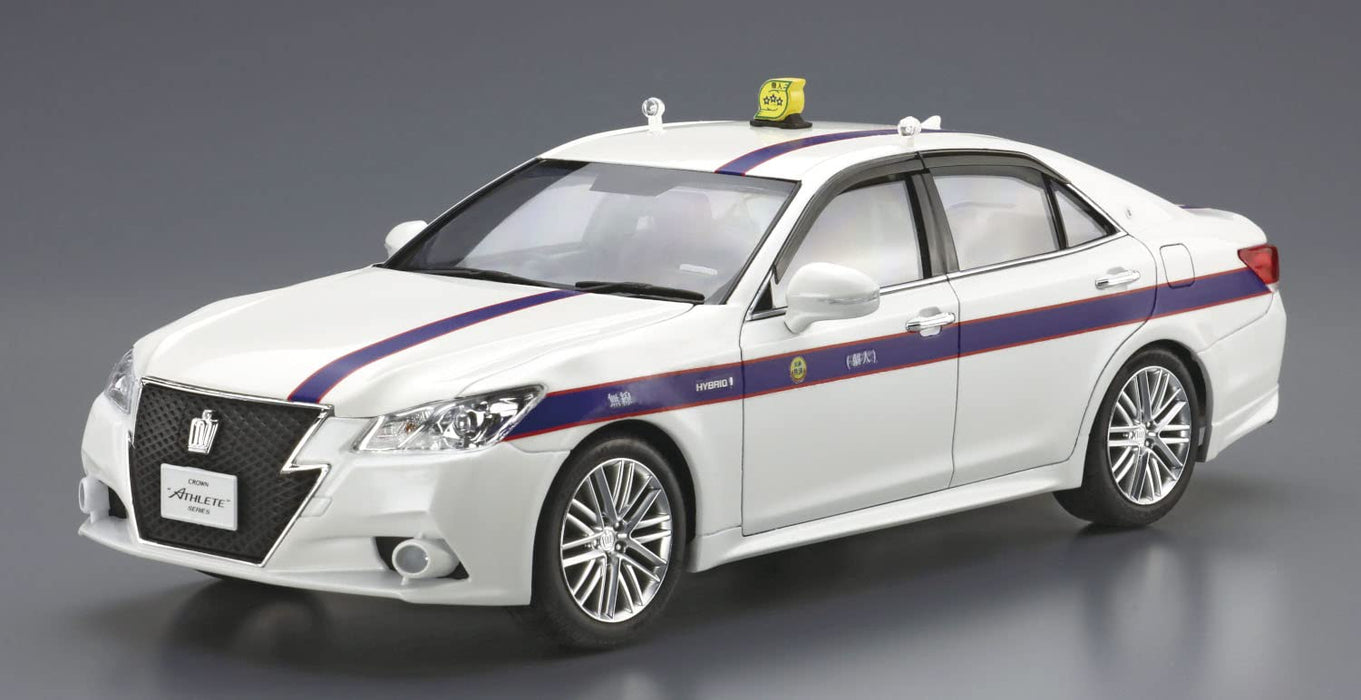 AOSHIMA The Model Car 1/24 Toyota Ars210 '13 Crown Tokyo Individual Taxi Cooperative Plastic Model- Japan Figure Store - #1 Bring To You The Best Japanese Goods
