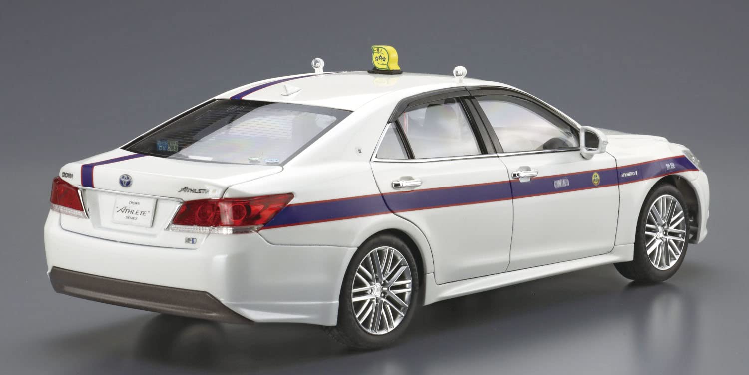 AOSHIMA The Model Car 1/24 Toyota Ars210 '13 Crown Tokyo Individual Taxi Cooperative Plastic Model- Japan Figure Store - #1 Bring To You The Best Japanese Goods