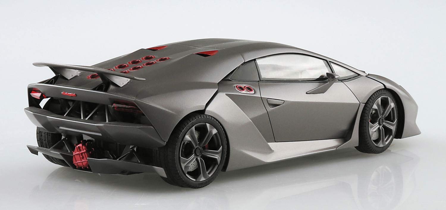 AOSHIMA The Super Car 1/24 Lamborghini Sesto Elemento '10 Plastic Model- Japan Figure Store - #1 Bring To You The Best Japanese Goods