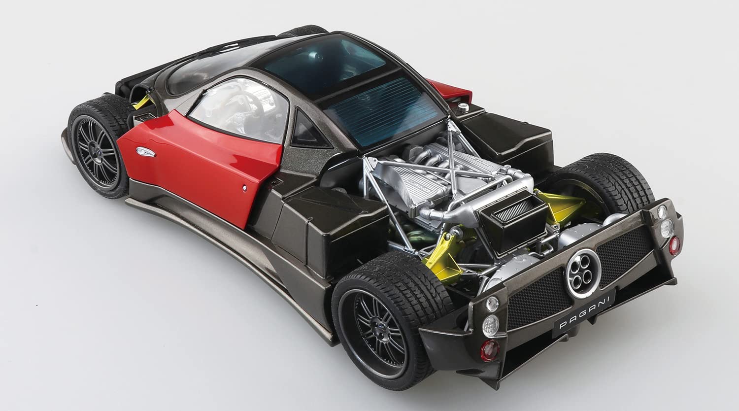 AOSHIMA The Super Car No.19 1/24 Pagani Zonda F Plastic Model- Japan Figure Store - #1 Bring To You The Best Japanese Goods