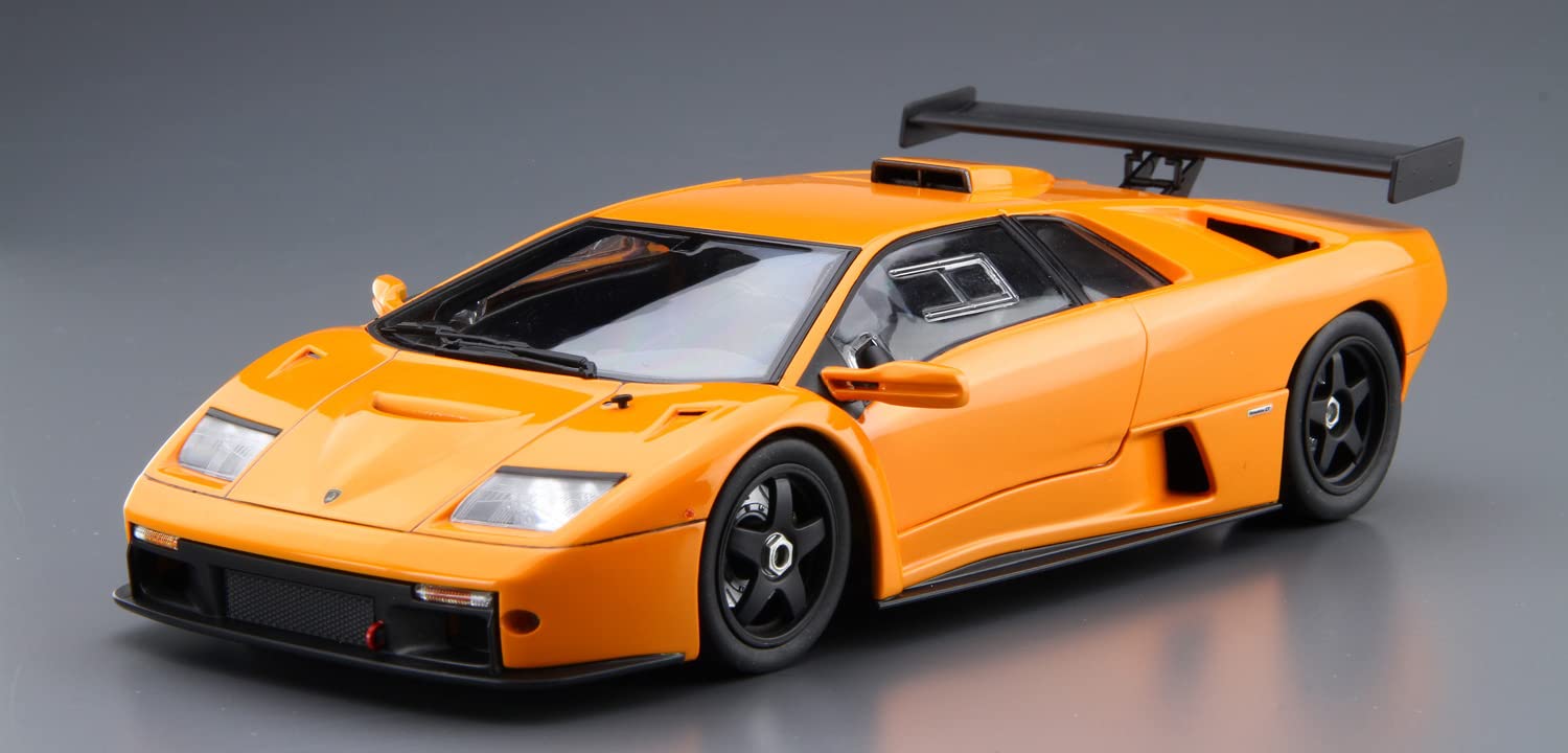 AOSHIMA The Super Car No.20 1/24 Lamborghini Diablo Gtr Plastic Model- Japan Figure Store - #1 Bring To You The Best Japanese Goods
