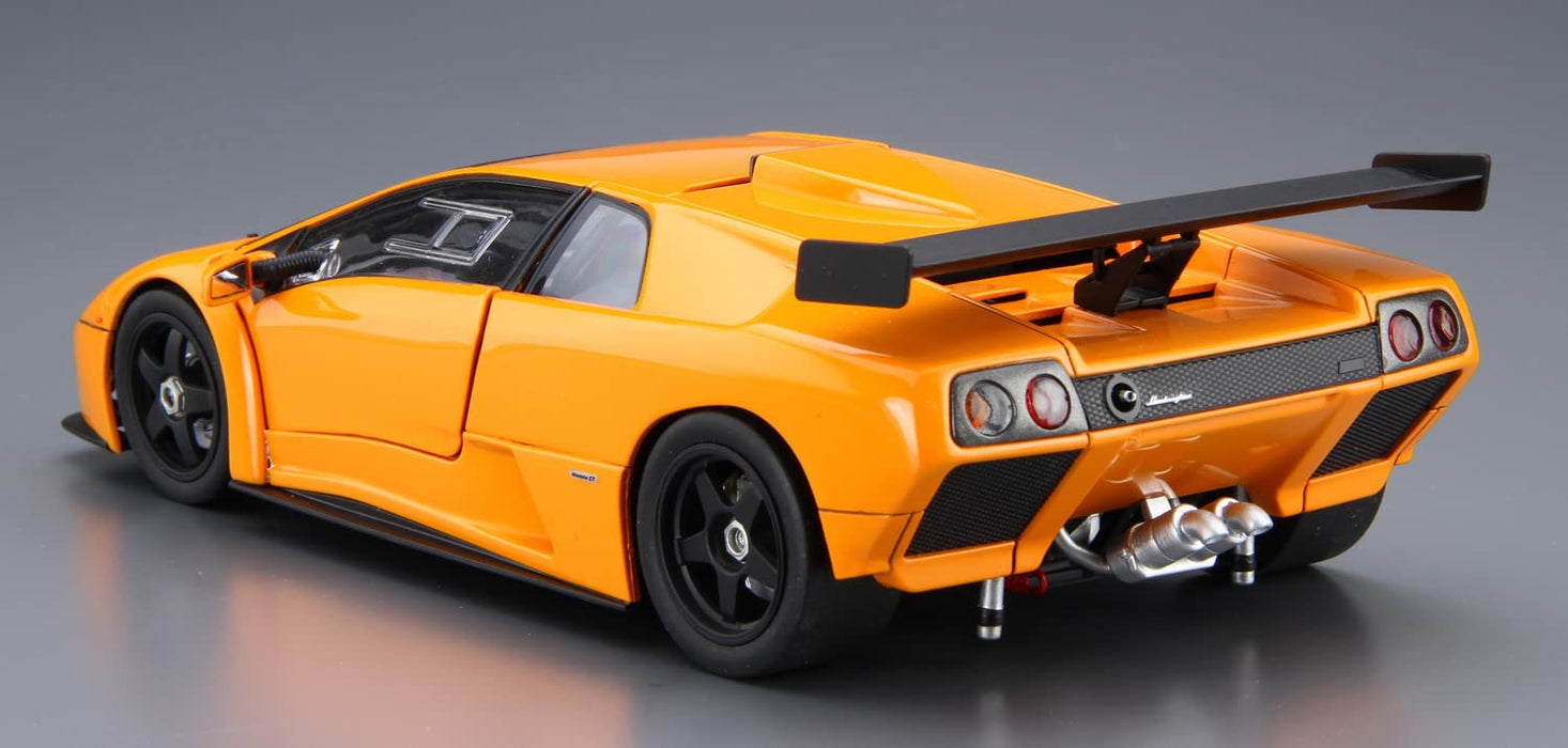 AOSHIMA The Super Car No.20 1/24 Lamborghini Diablo Gtr Plastic Model- Japan Figure Store - #1 Bring To You The Best Japanese Goods